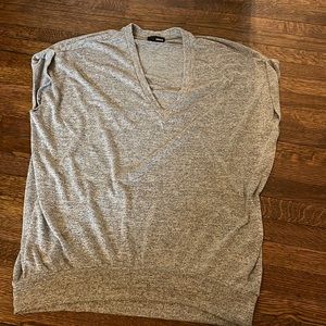 Aritizia Wilfred Free Oversized Short Sleeve Top with Sinched Waist